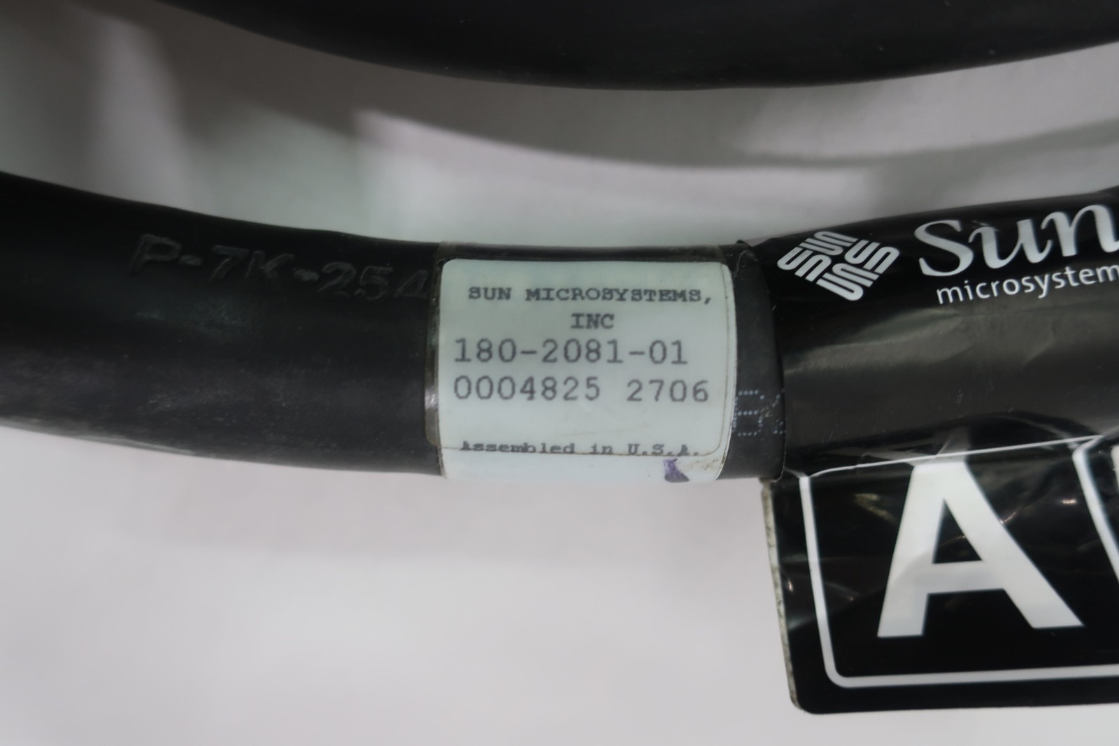 Sun Microsystems P-7K-254013-MSHA-TF 180-2081-01 Cable 12ft