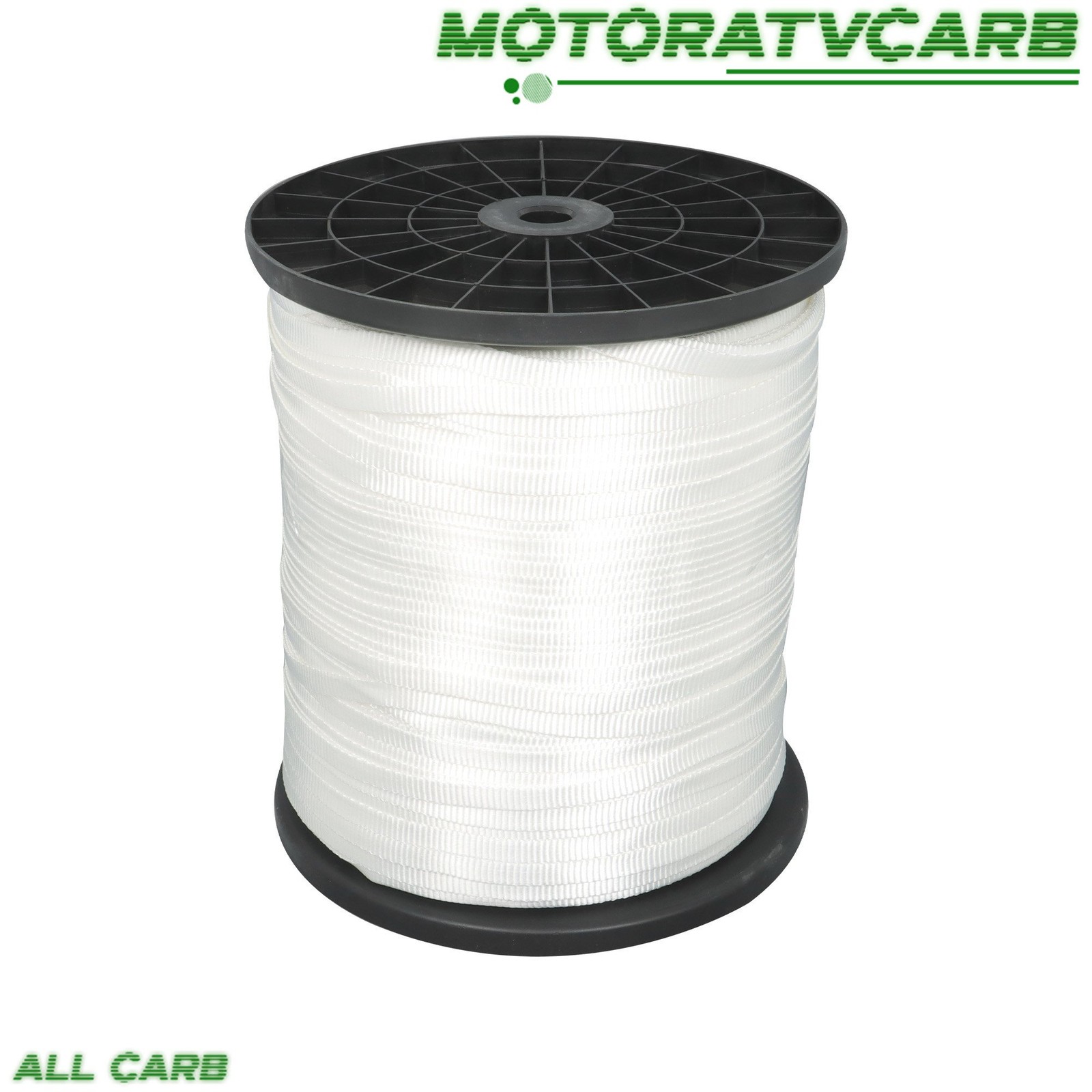 ALL-CARB Polyester Pull Tape Webbing Mule Tape Flat Rope 5/8 in × 3000 Feet