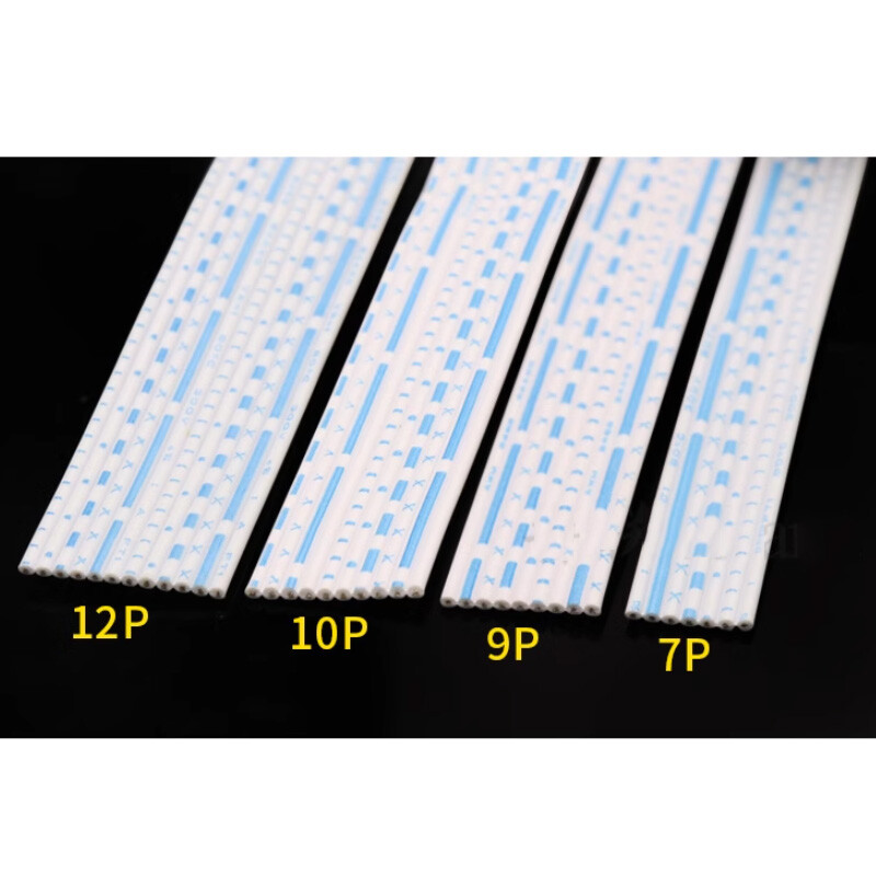 6-12Pin Flexible Flat Ribbon Cable 24/26AWG UL2468 Tinned Copper Connector Wires
