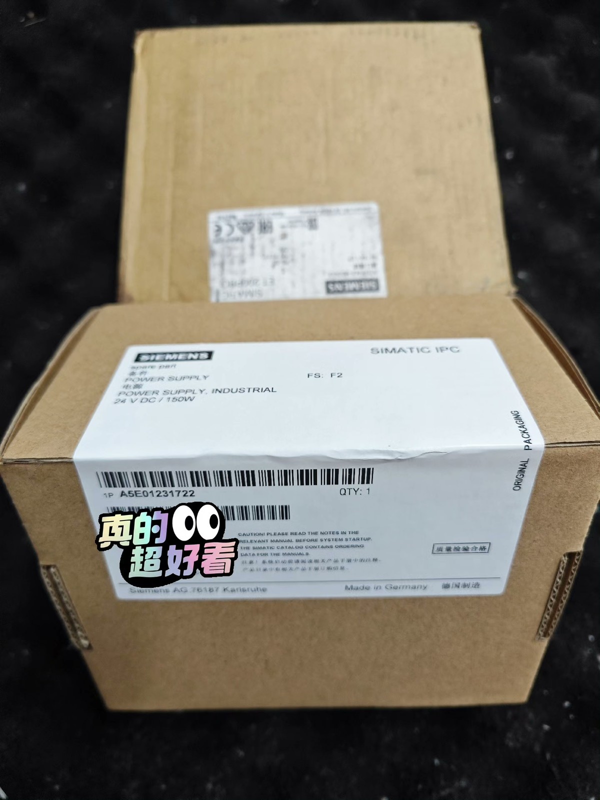 New Siemens A5E01231722-F2 Power Supply Industrial Automation Fast Shipping