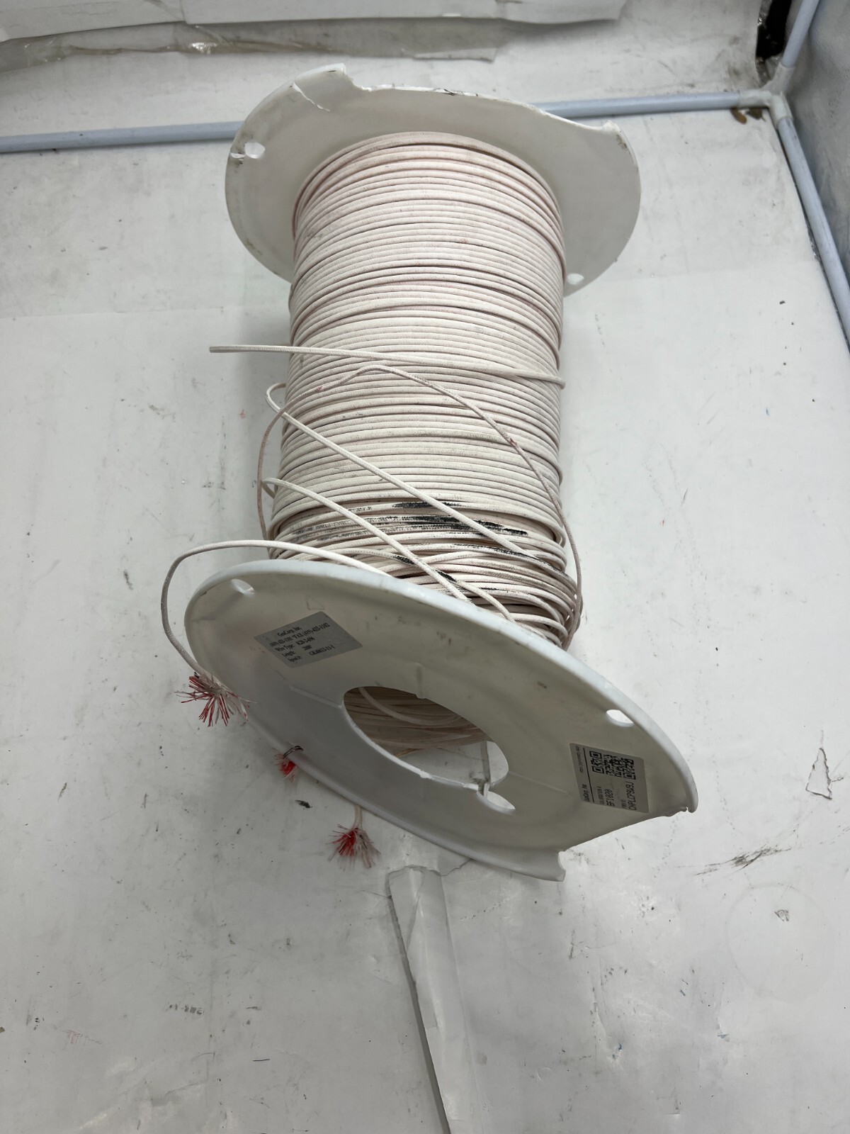 GeoCorp Thermocouple Wire GK40613-11-1 2000′, White K20-2-696