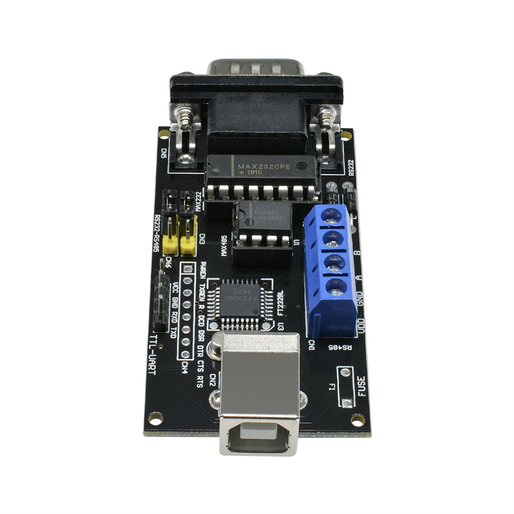 1-10PCS USB to Serial RS232/UART TTL/RS485 DB9 Adapter Converter FTDI FT232BM/BL