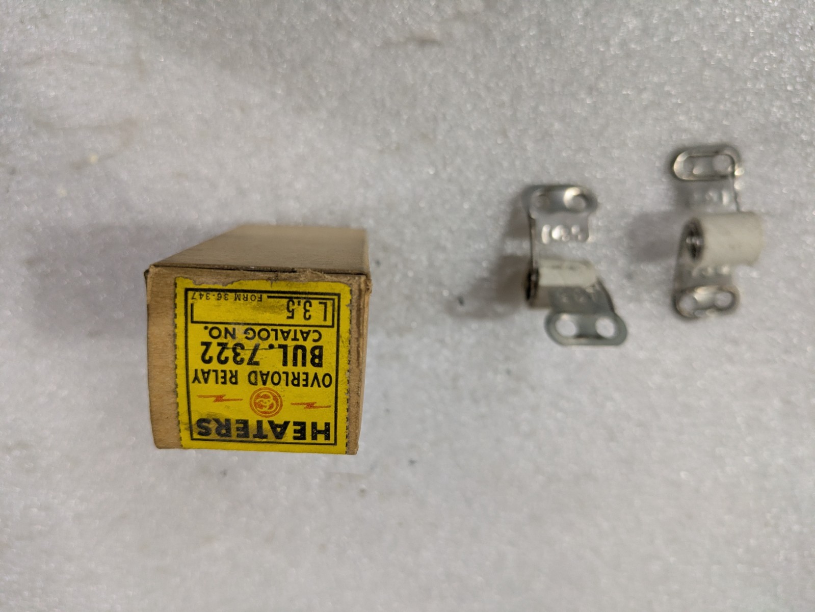 Joslyn Clark L-3.5 Bulletin 7322 Overload Relay Heater Element Coil Box of 2