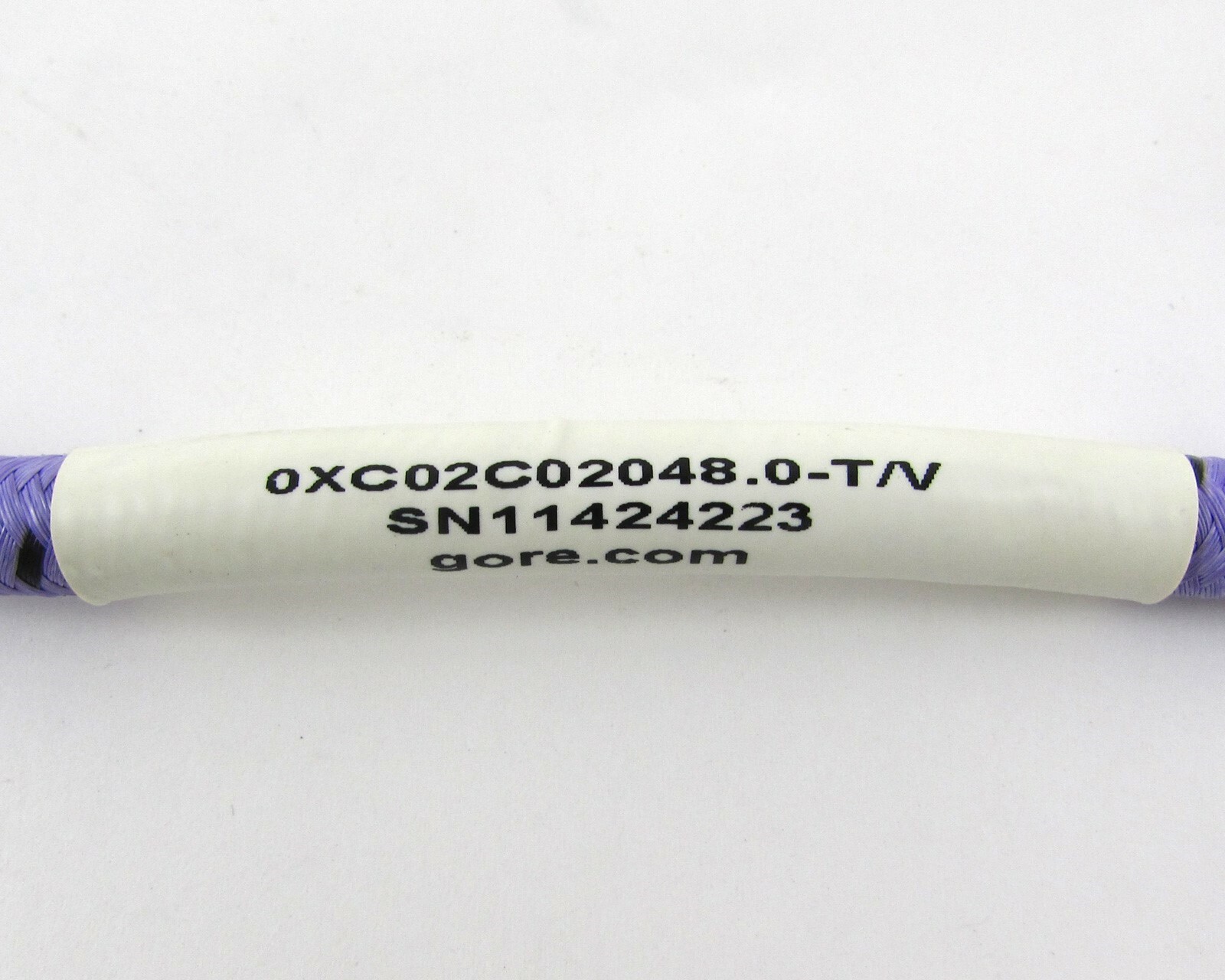 45″ Gore Phaseflex 0XC02C02048.0-T/V Braided Cable Assembly Connectors TNC (F)