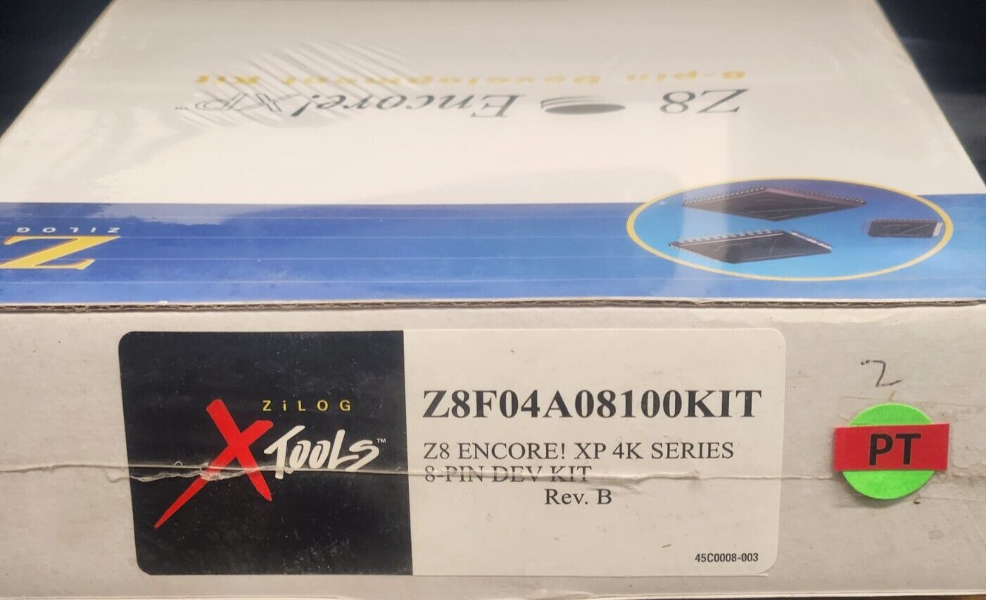 (1 PC) Z8F04A08100KIT Zilog Z8 ENCORE XP 8-PIN EVAL BRD