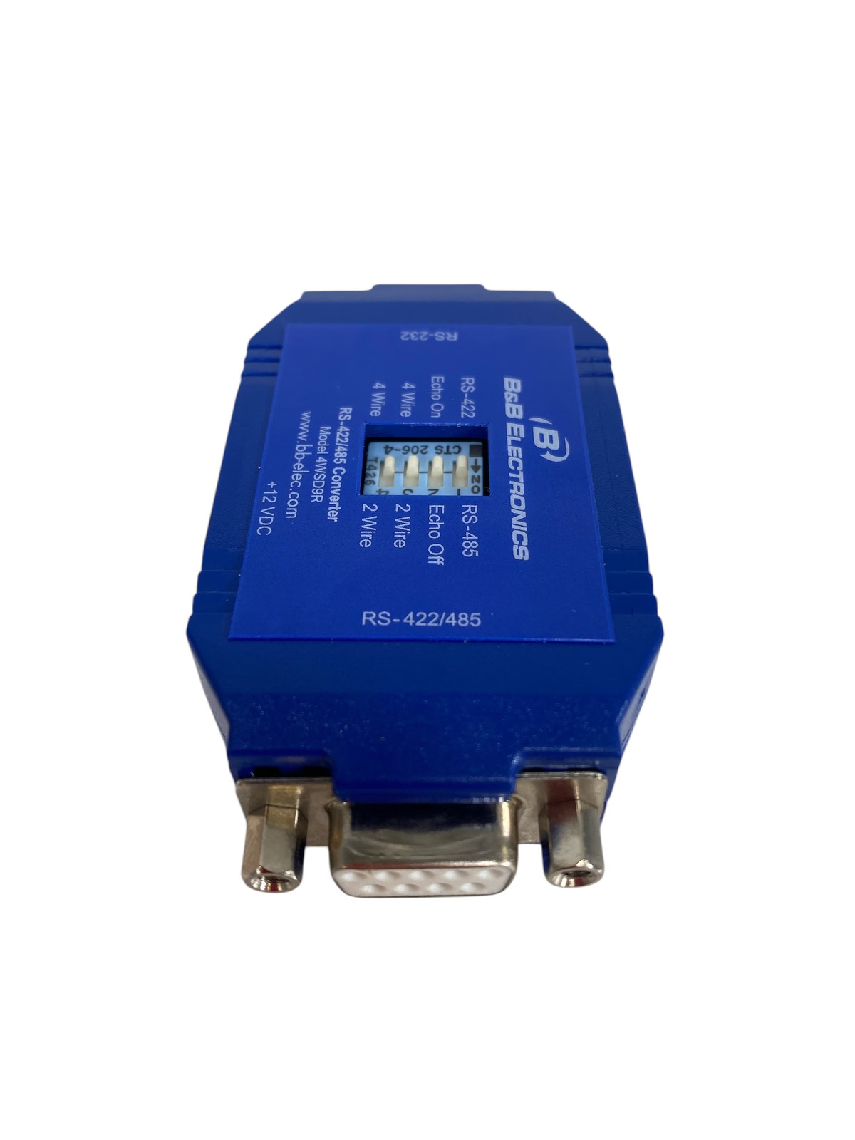 B&B Electronics 4WSD9R RS-232 to RS-422/485 Converter – DB9 Female **New**