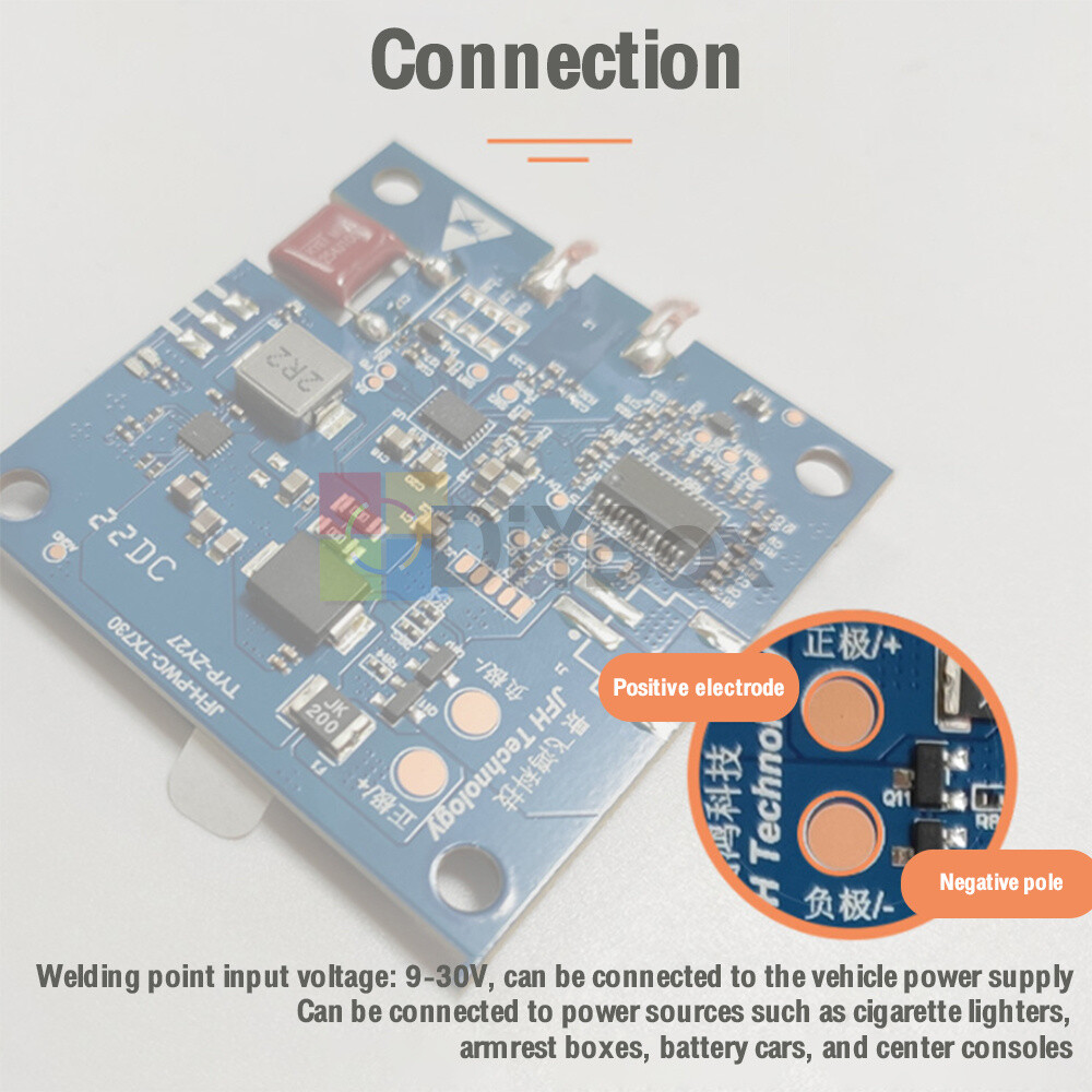 DC12V-24V 20W Wireless Car Fast Charging Board High-power Charging Module DIY