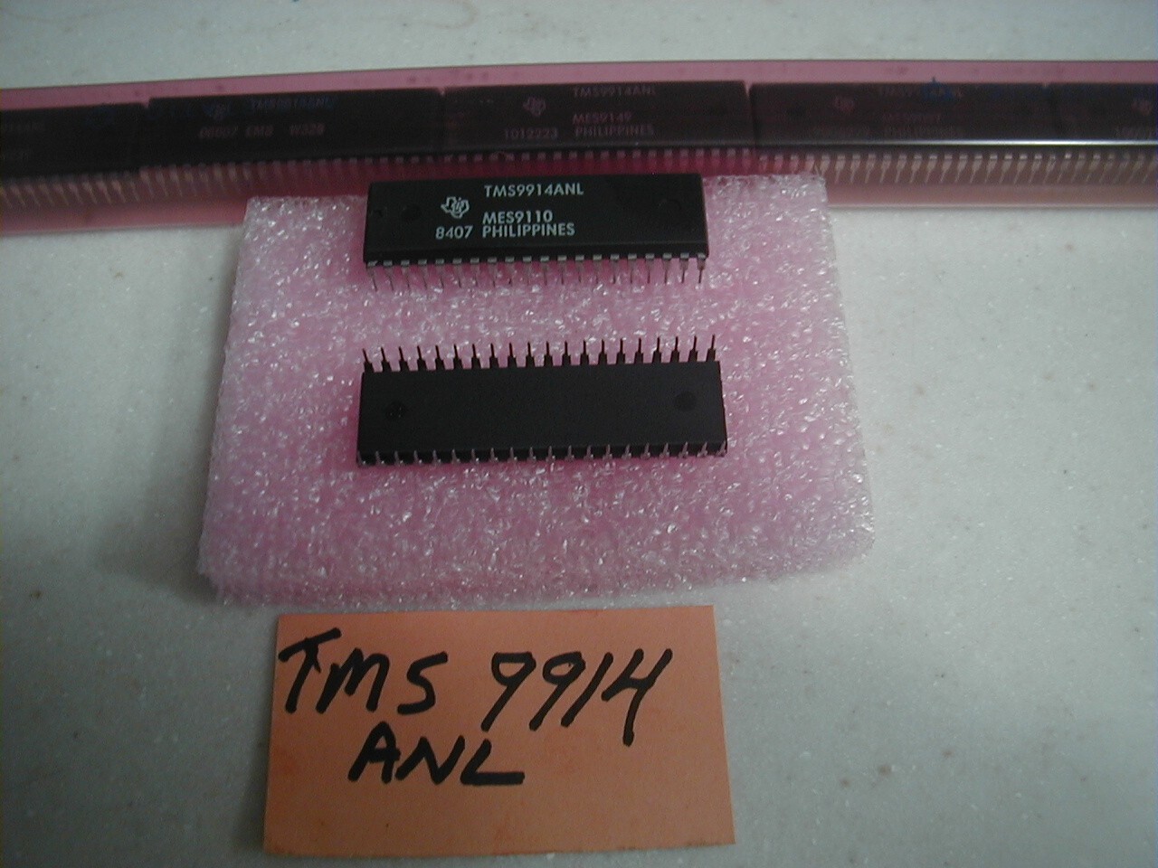 IC TI TMS 9914 ANL GPIB (IEEE-488) 40 pin DIP Controller Chip, NOS