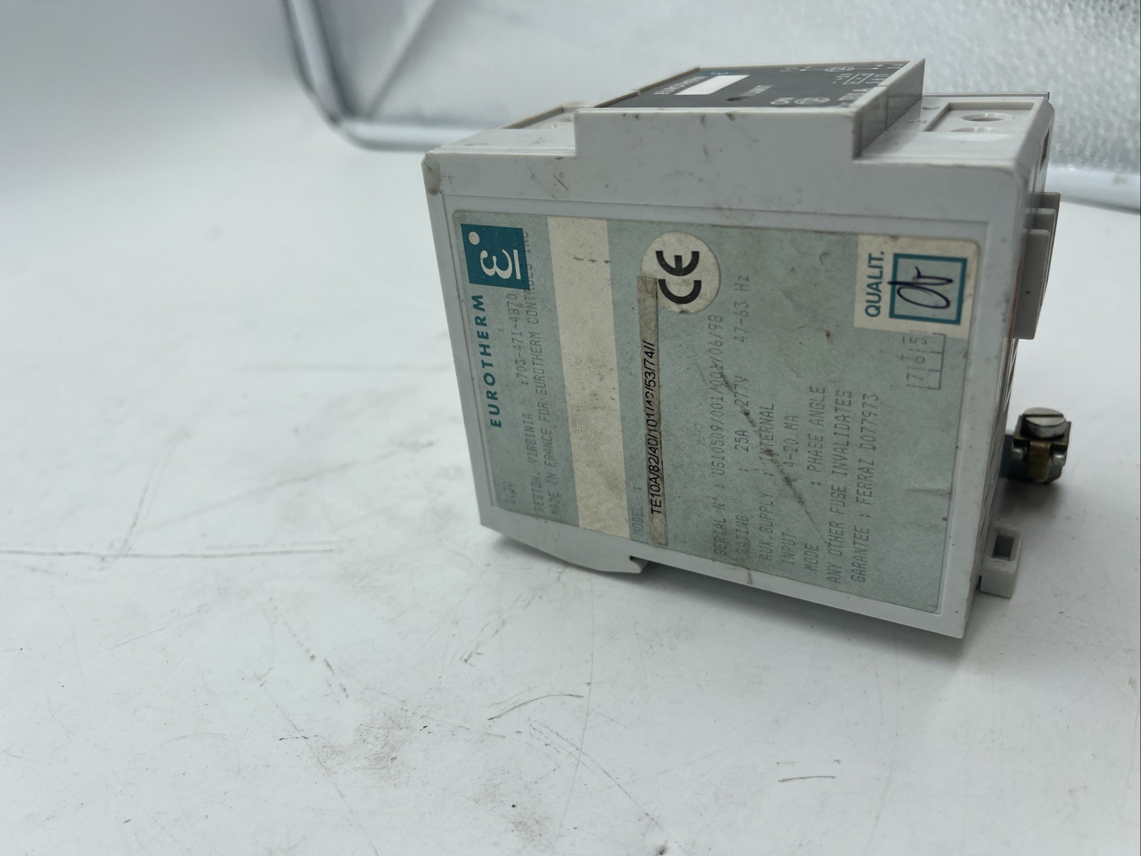 Eurotherm TE10A 25A 240V Compact Power Controller 4mA20(LO12)