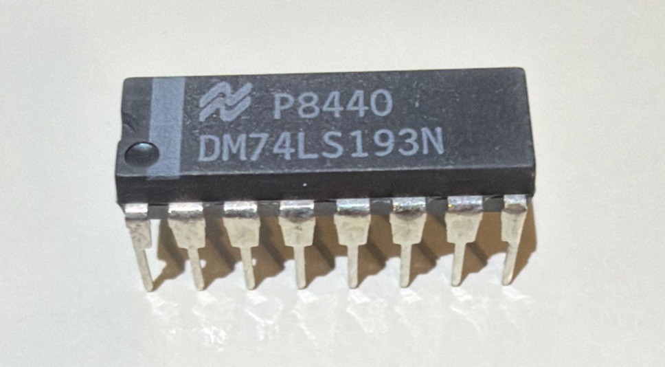 National Semiconductor DM74LS193 16 PIN IC Integrated Circuit ( Lot of 5)