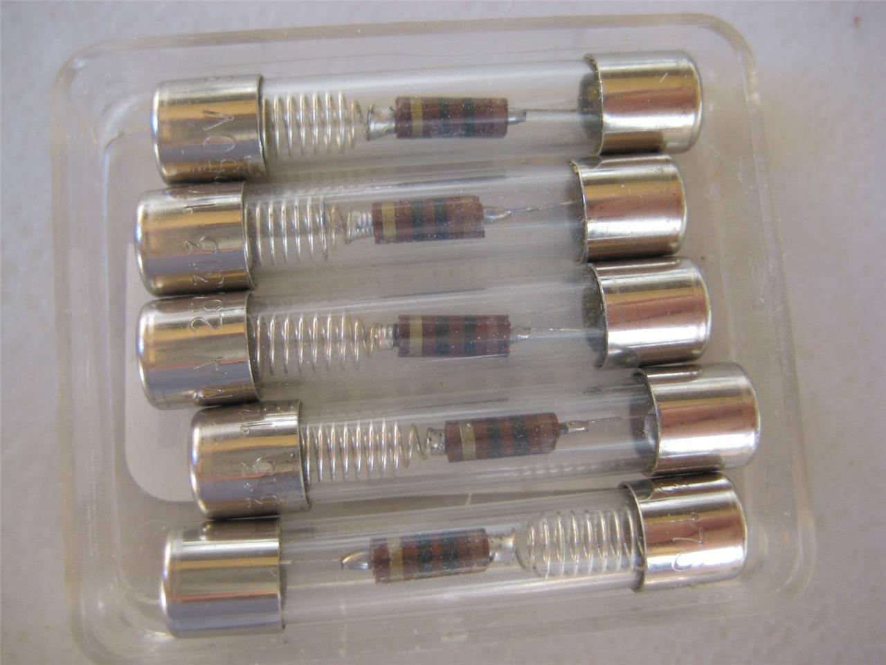 (5X) Littelfuse Fuse 313 15 or 20 Amp 3AG Slow Blow 32 Volt 1/4 x 1-1/4″