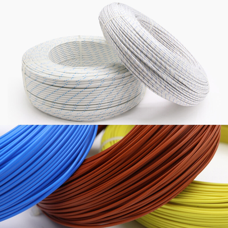 Thermocouple Wire PTFE Compensation Multi-Stranded Cable Fiberglass Insulation