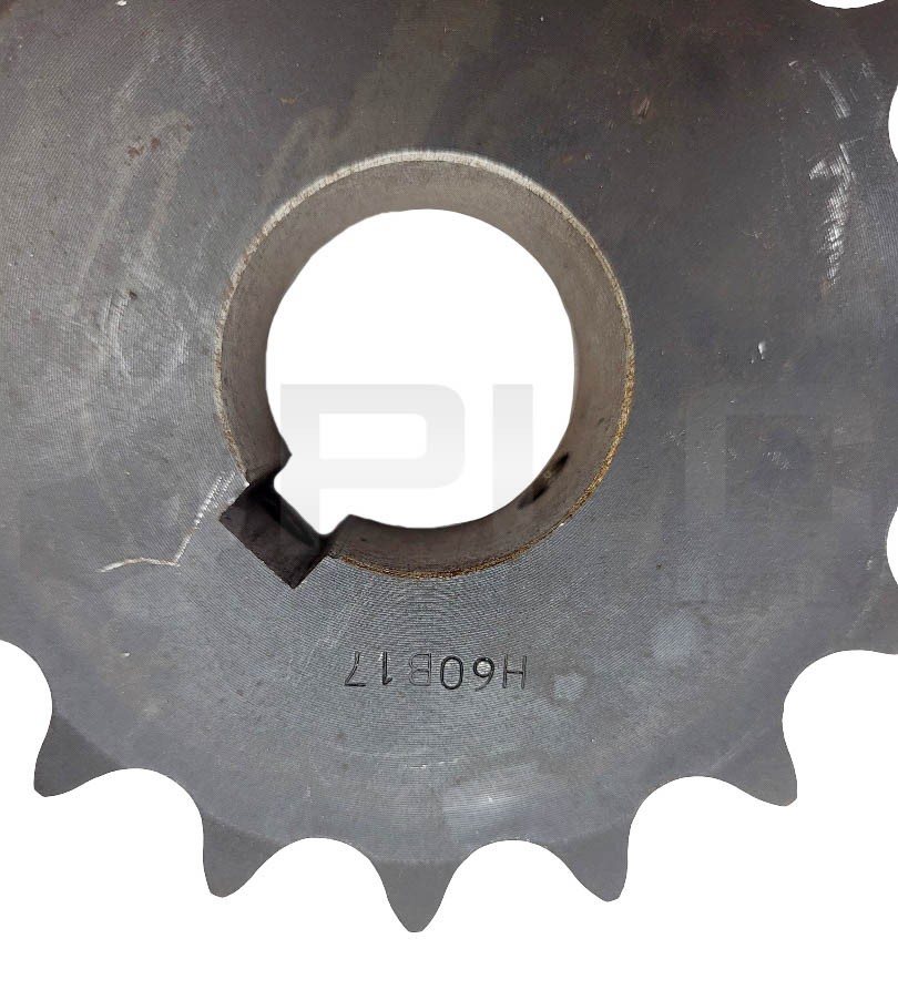 NEW TSUBAKI H60B17 SINGLE STRAND SPROCKET *HAS SHELF WEAR*