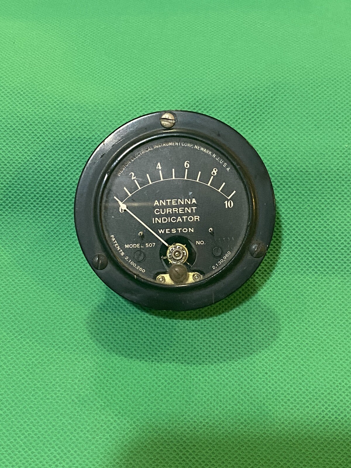 Lot Of 2 0-600 ANALOG METER A-351 WESTINGHOUSE + WESTON ANTENNA INDICATOR
