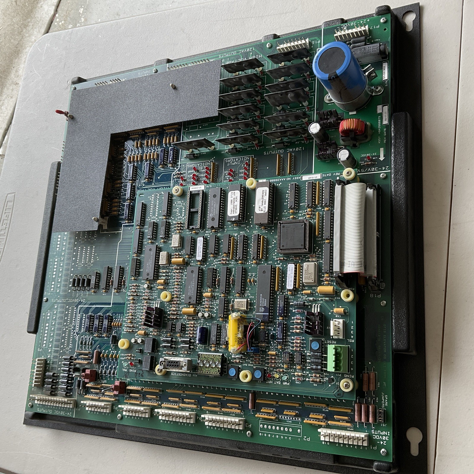 Otis ABA26800TS1 Elevator Control Board High Voltage I/O PCB Assembly