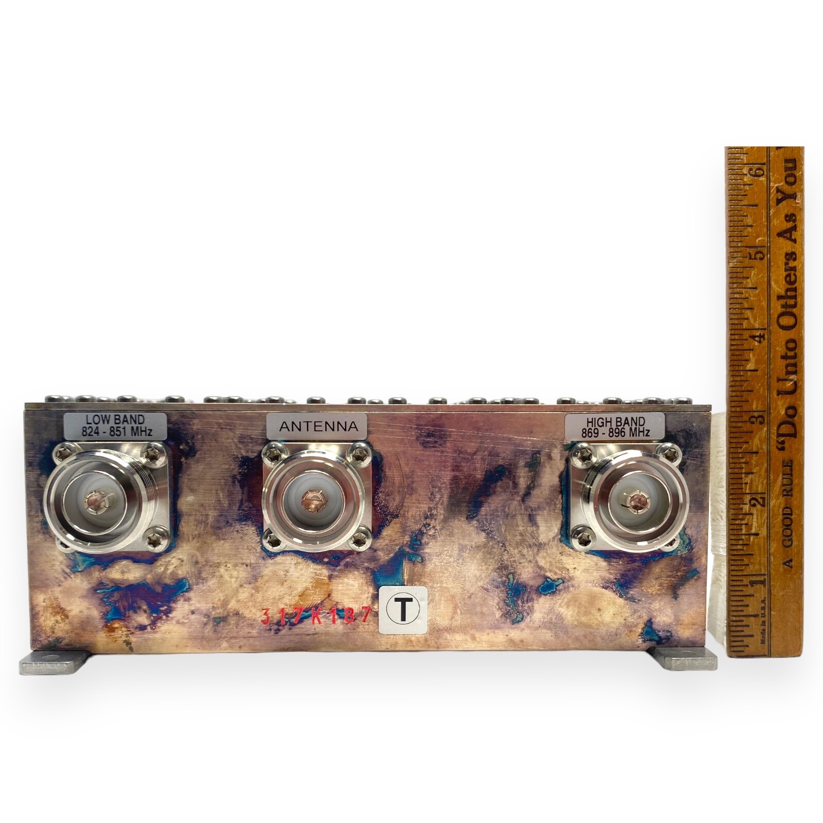 Diplexer – No. A169210 – 824 – 851 / 869 – 896 MHz – KAeKW8/2013 Made In Austria