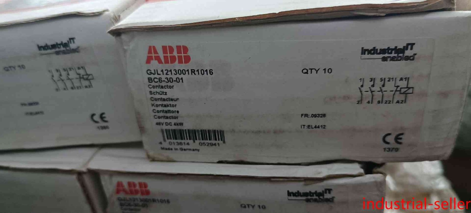 one NEW ABB BC6-30-01 DC48V Welcome counteroffer