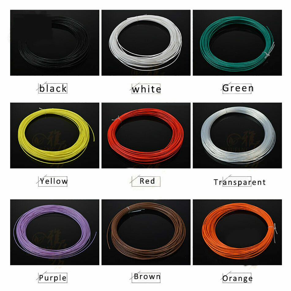 5M 14/16/18/19/20/22/24/26/28/30AWG PTFE F46 FEP Silver Plated Copper Cable Wire