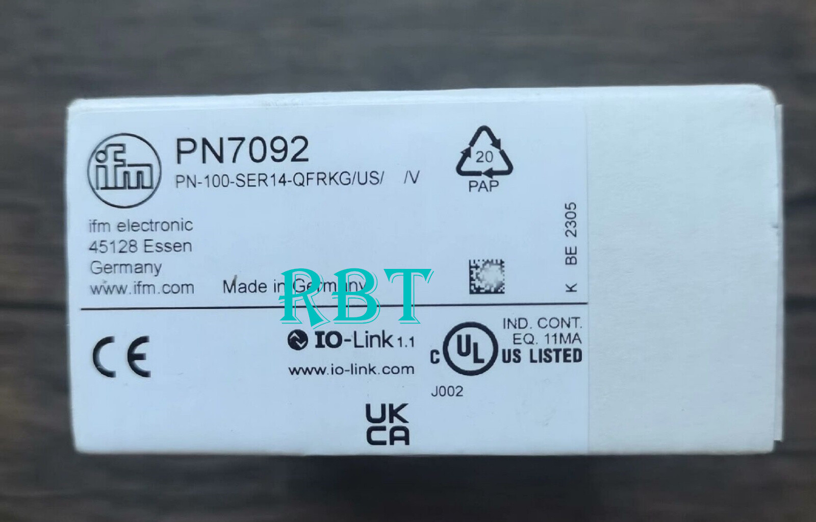IFM PN7092 Pressure Sensor brand new