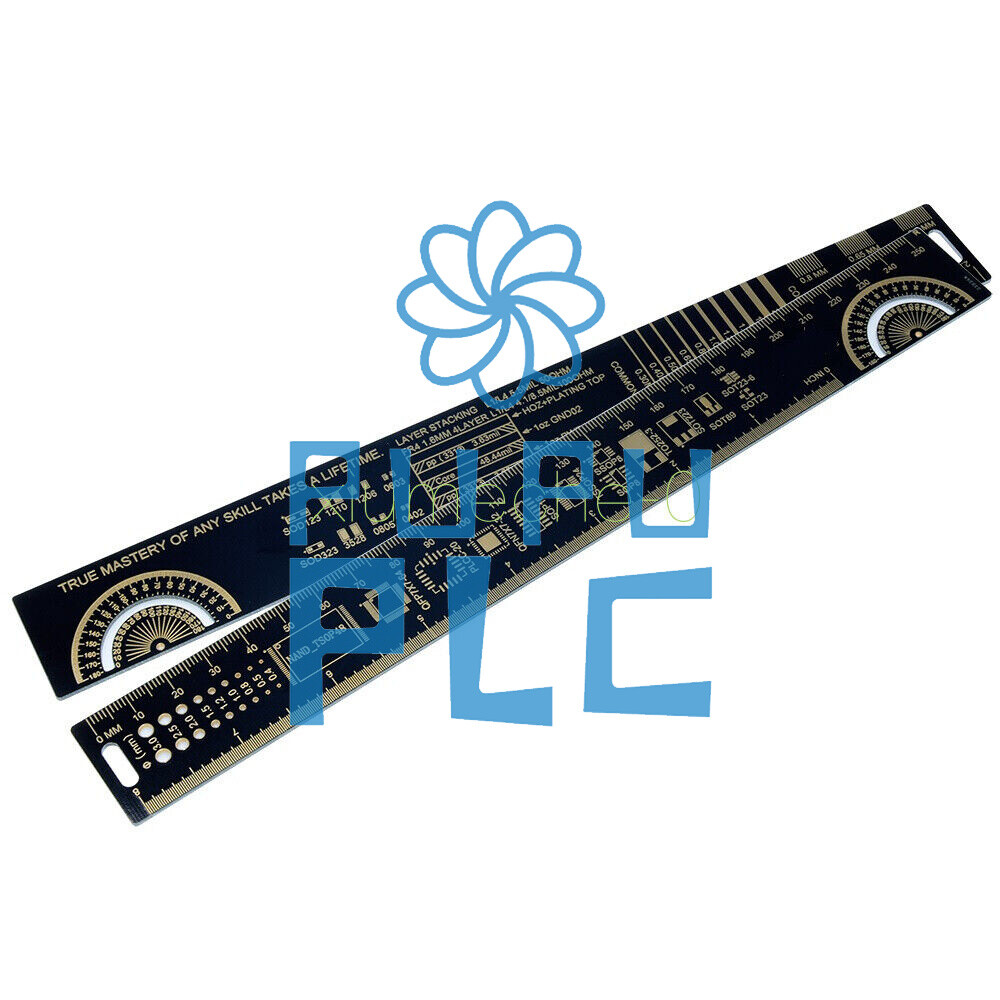 NEW 25cm Multifunctional PCB Ruler Measuring Tool Resistor Capacitor Chip IC M8