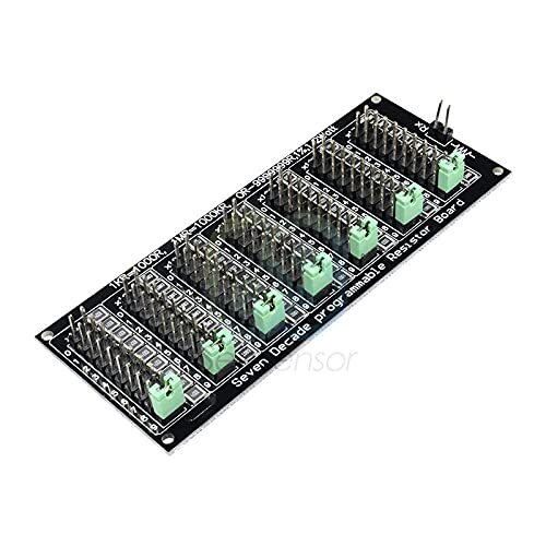 7 8 Mega Decade Programmable Adjustable SMD Resistor Slide Sensor Shield Board