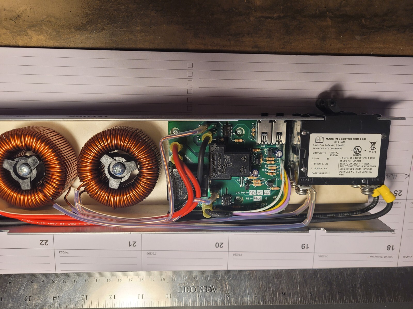 Leviton A2000 Dual 2.4Kw (2400 watt) Dimmer Module Leviton A20UN-12