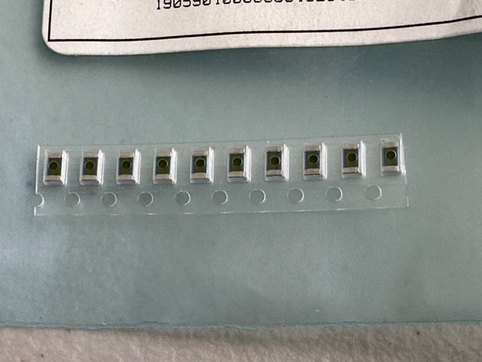(LOT OF 10) DIGI-KEY F2882CT-ND FUSE Board MNT 1.25A 63VAC/VDC Littelfuse NEW!