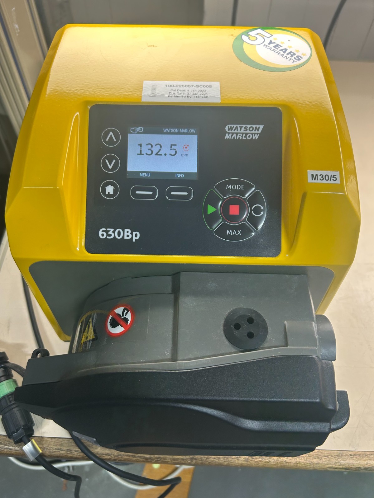 Watson Marlow 630Bp N/R Peristaltic Pump N Module-Standard NEMA4X IP66