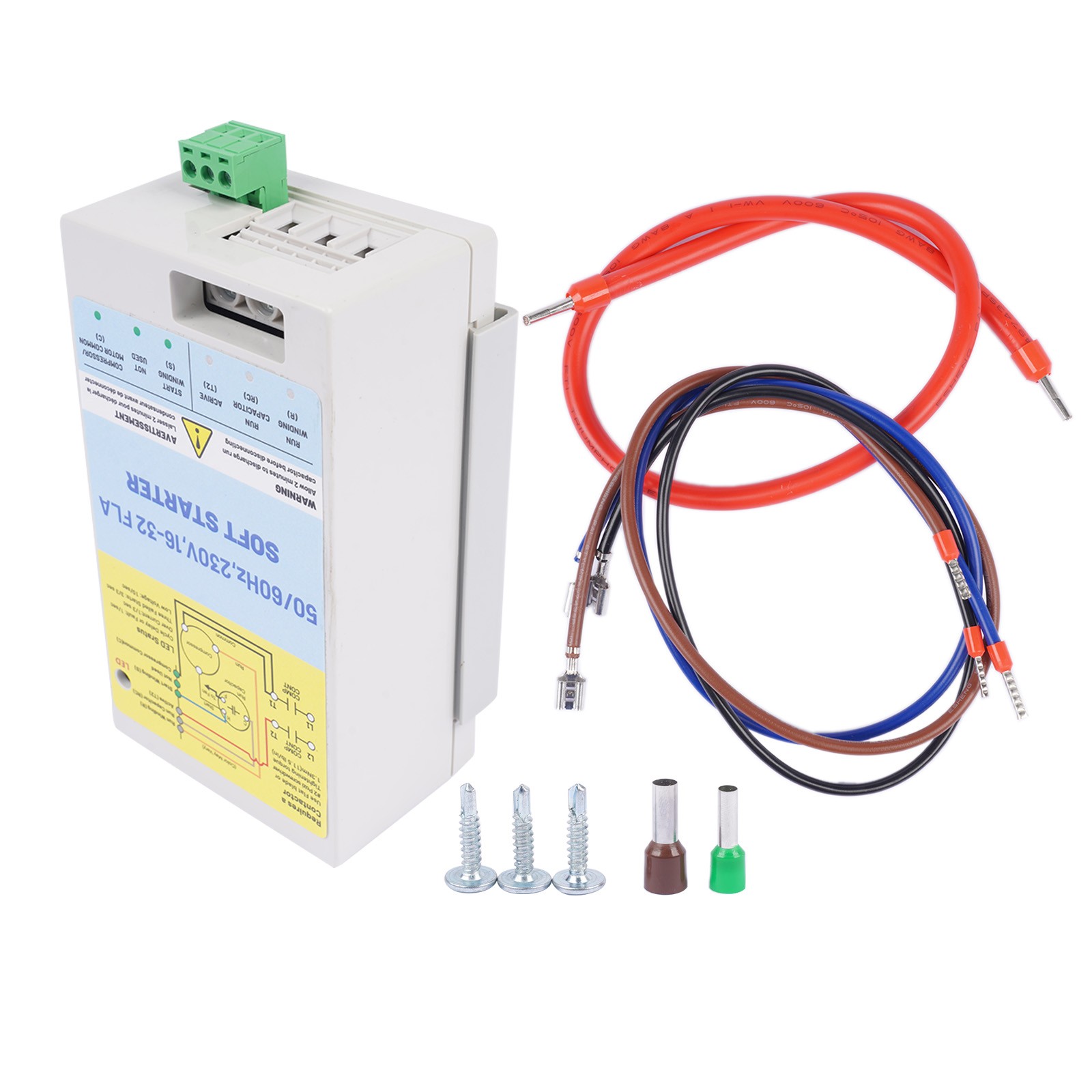 16-32A AC Soft Starter Motor Protection for Utility and/or Generator Power 230V