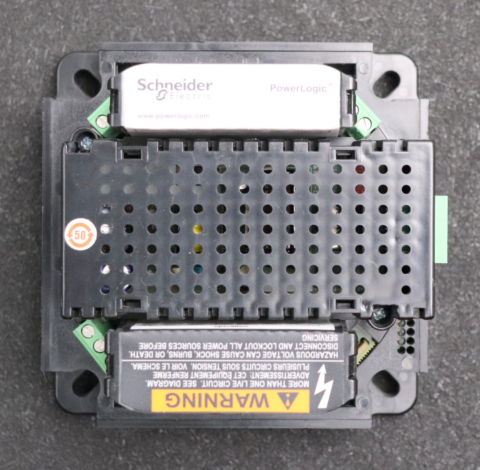 SCHNEIDER ELECTRIC PowerLogic Meter Model: 6200T Order No. M620BT1A00C 10A
