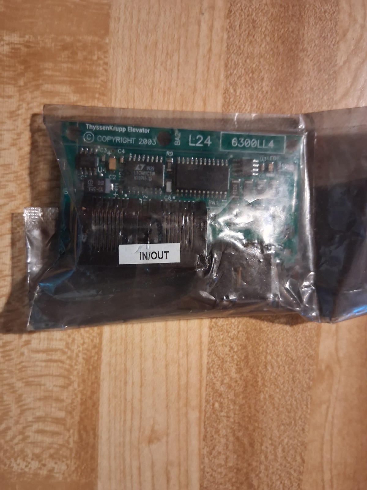 ThyssenKrupp L24 Board for TAC 20 SN 6300LL2, 6300LL3, 6300LL4