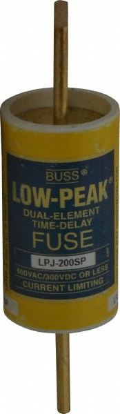 Cooper Bussmann 300 VDC, 600 VAC, 200 Amp, Time Delay General Purpose Fuse Bo…