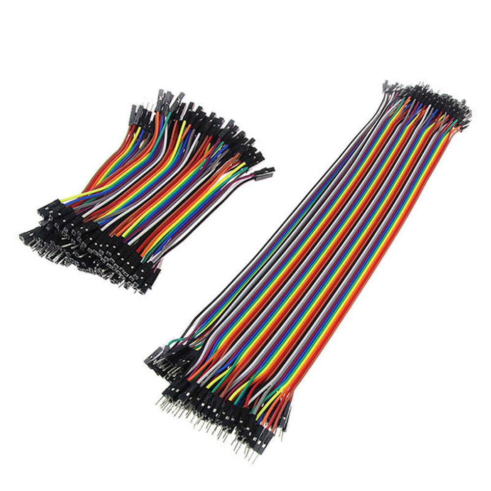 40Pin Dupont Jump Wire M-F M-M F-F Jumper Breadboard Cable Lead 10/15/21/30/40cm