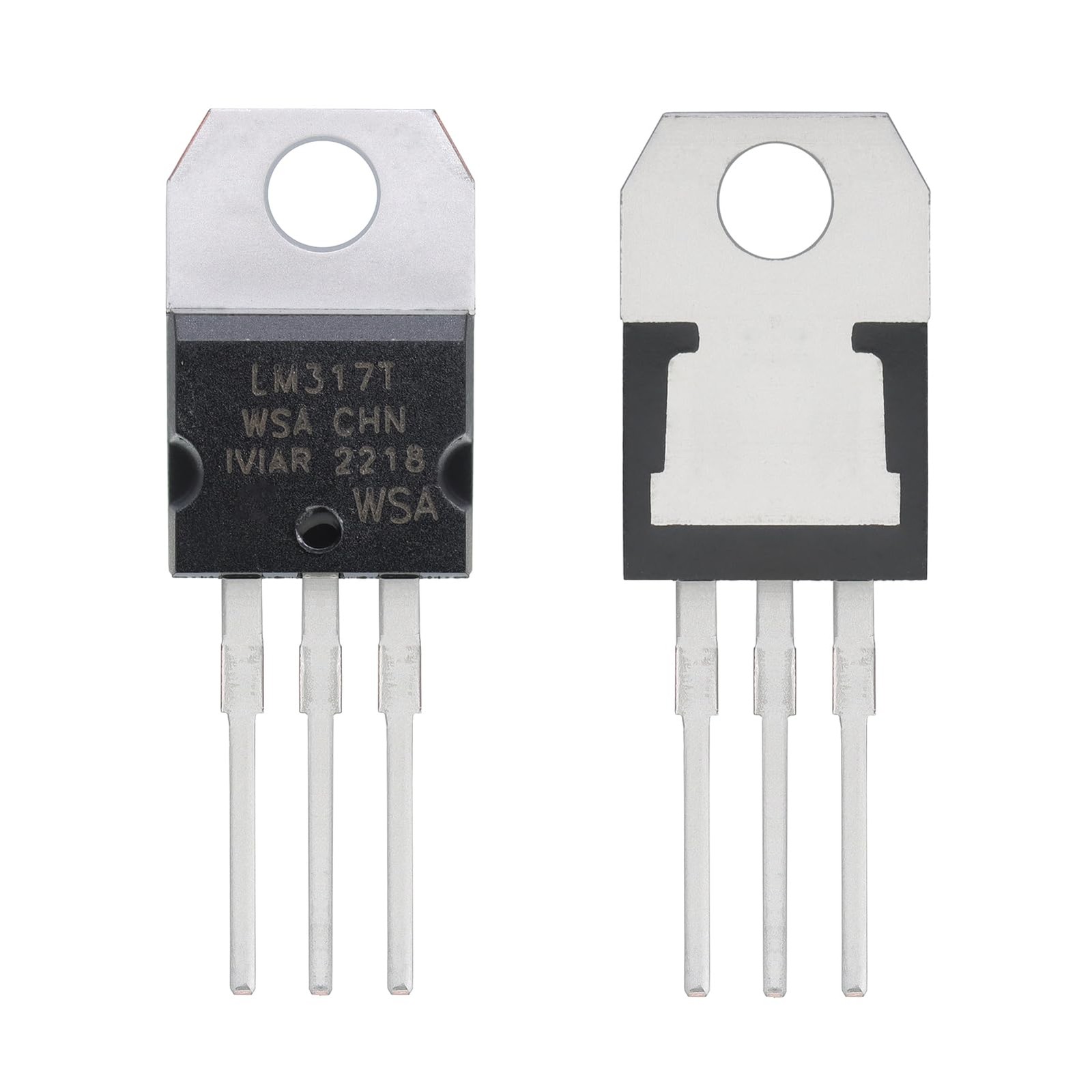 LM317T LM317 Voltage Regulator Adjustable IC 1.5A 1.2V to 37V TO-220(Pack of …
