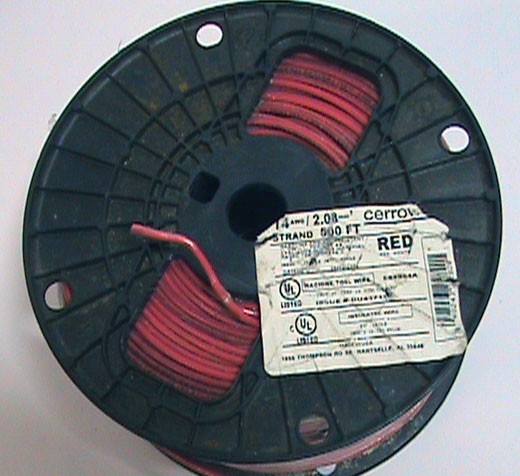 500 foot Cerrow Red Wire 14 AWG Stranded THWN ThHN or MTW 600 Volt V