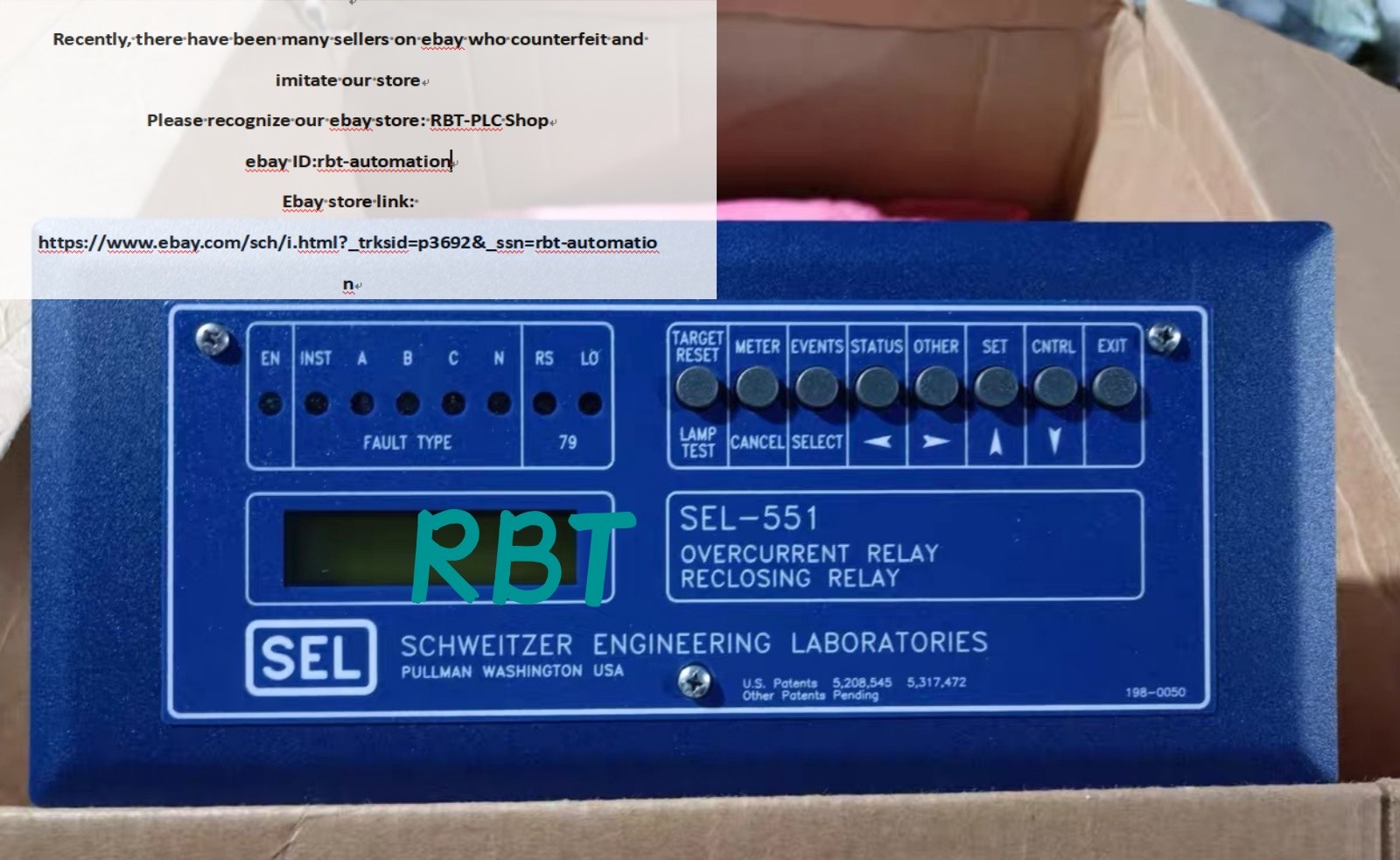 SEL SEL-551 Comprehensive Protection and Control Unit brand new
