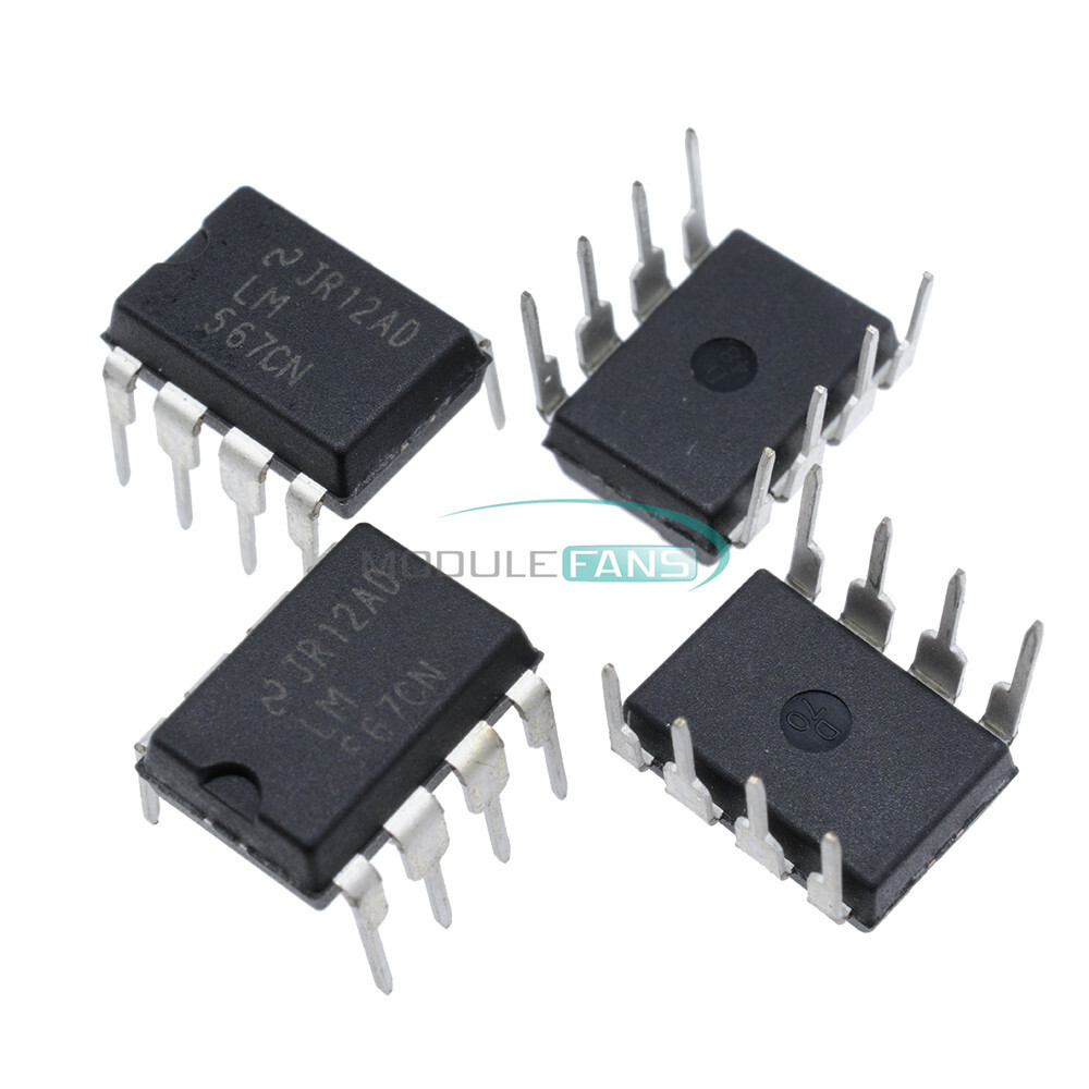 10PCS LM567 LM567CN DIP-8 Tone Decoder CHIP IC LM567