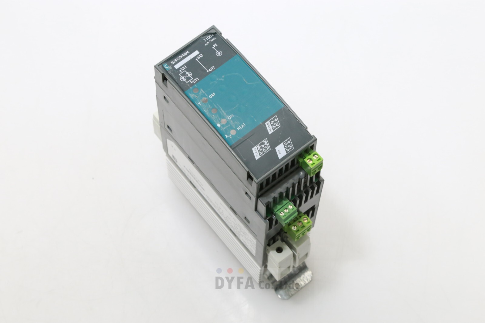 EUROTHERM used 7100A 40A/460V/115V/XXXX/NONE/PA/XXXX/4mA20/ENG/ ELEC-I-3068=9N14