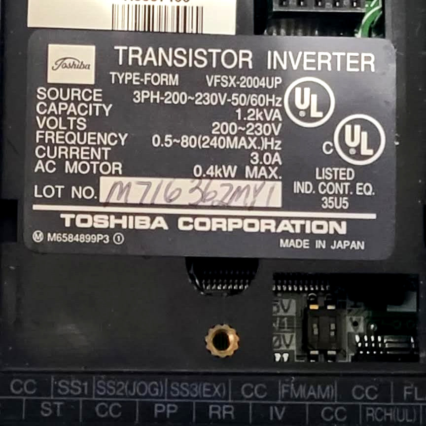 TOSHIBA VFSX-2004UP New no Box