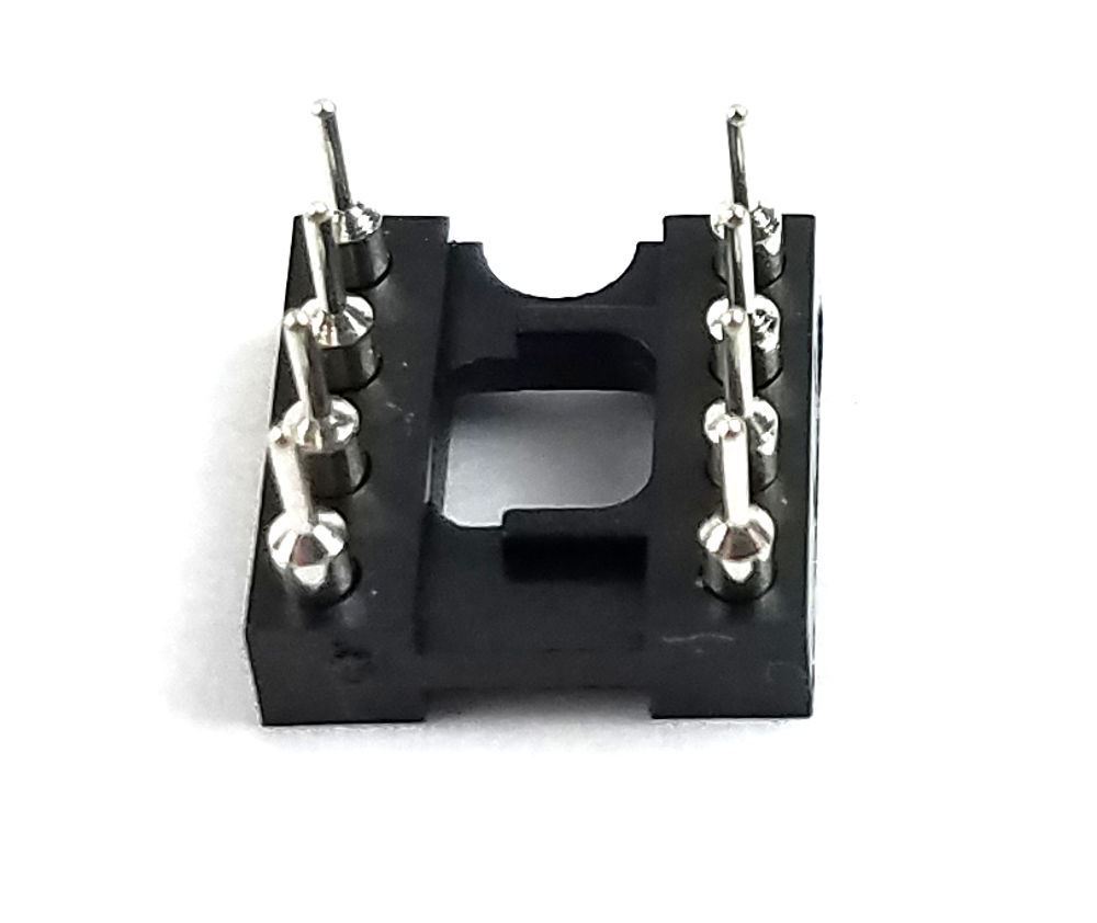 5PCS Microchip MCP6002-I/P MCP6002 + Sockets – Dual 1 MHz Op Amp DIP-8 New IC