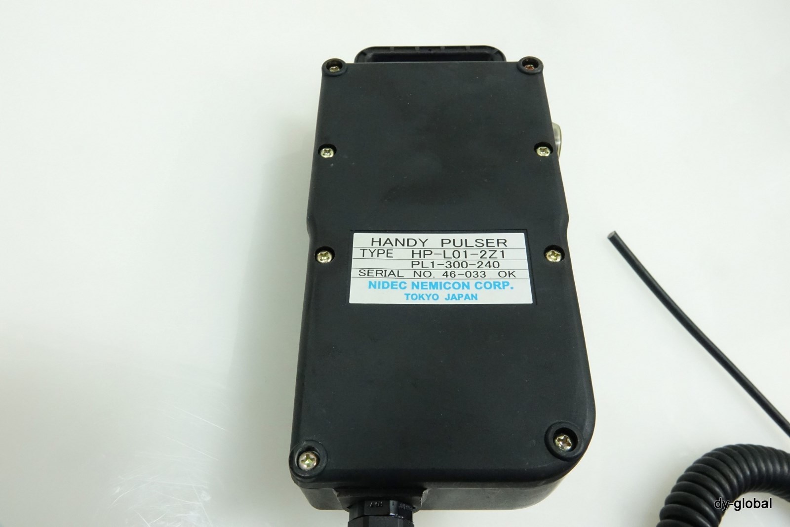 NIDEC NEMICON Used HP-L01-2Z1 HANDY PULSER Pendant cut cable ELEC-I-520=6B23