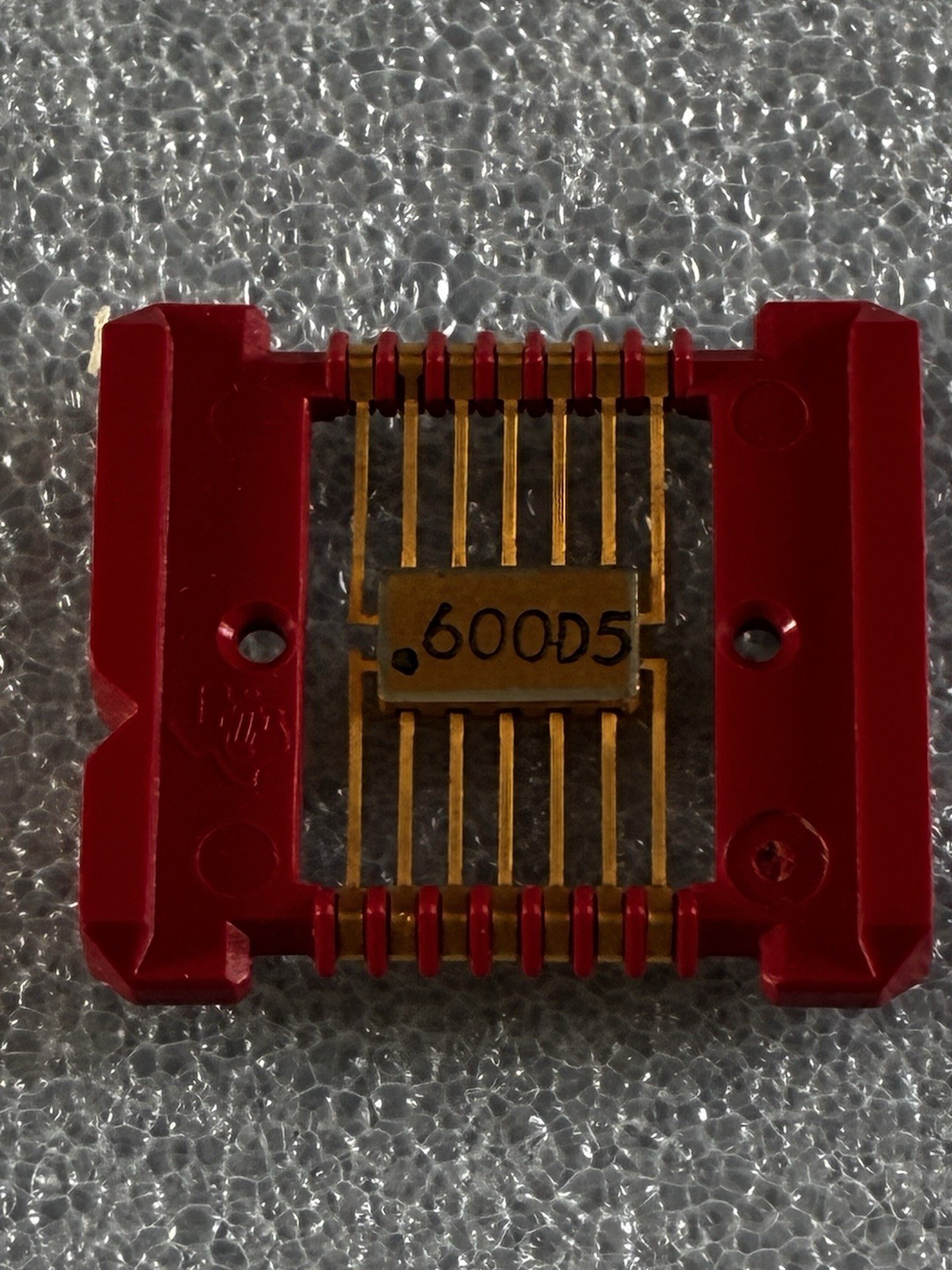 50 VINTAGE NOS RARE TEXAS INSTRUMENTS GOLD FLAT PACK IC PROCESSOR CHIPS 600D5.