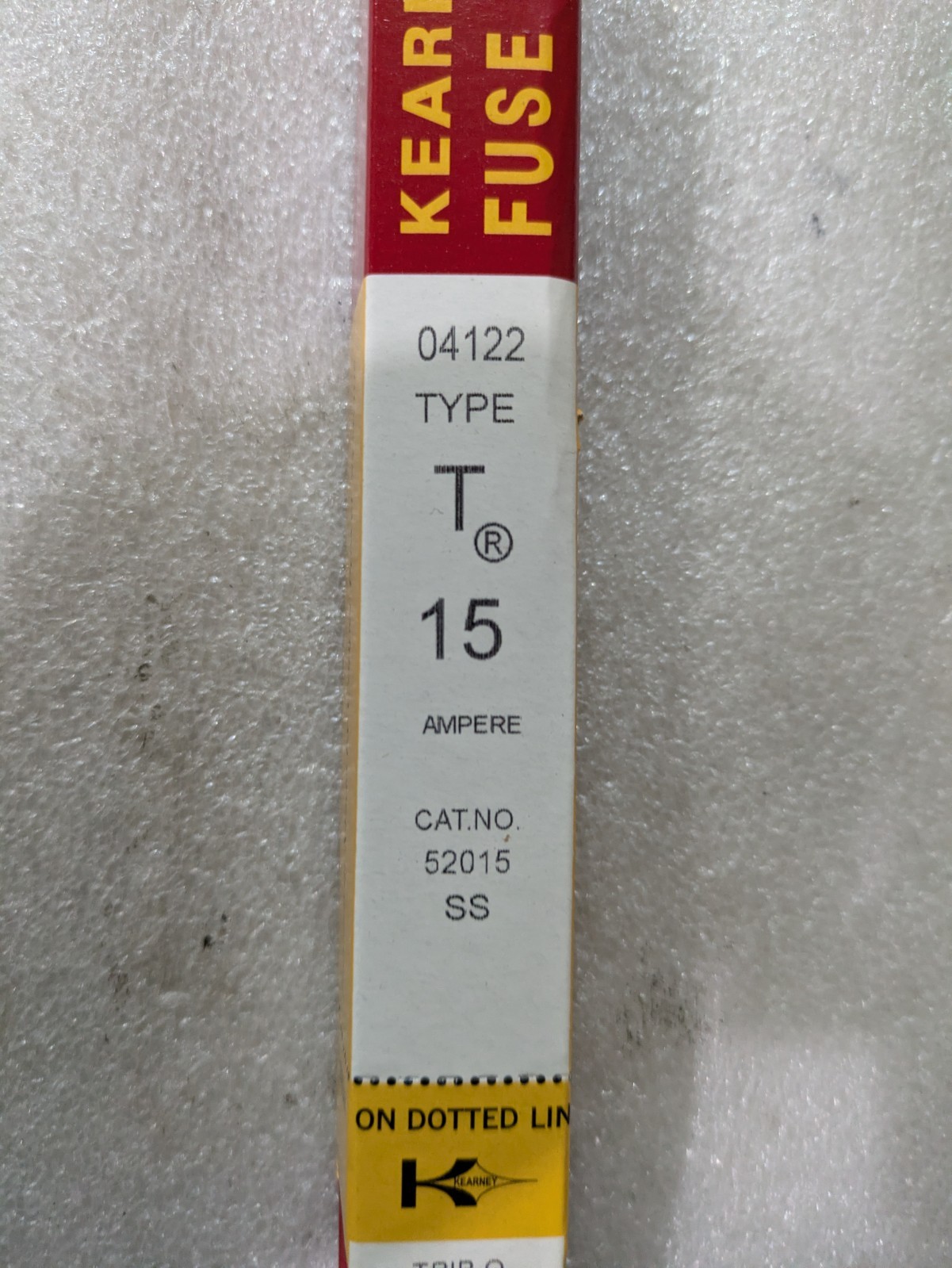 Kearney 52015 Type T SS Trip Fuse Link 15A Box of 25 Cooper Power Electrical OEM