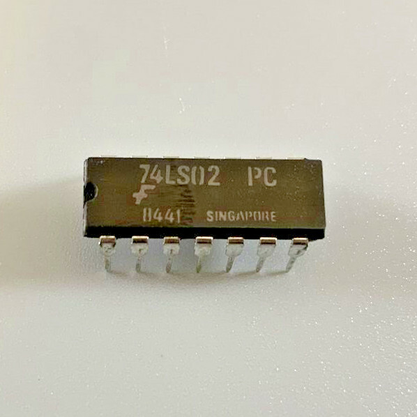 (LOT OF 10) FAIRCHILD 74LS02PC 14PIN-DIP 280-22001-234