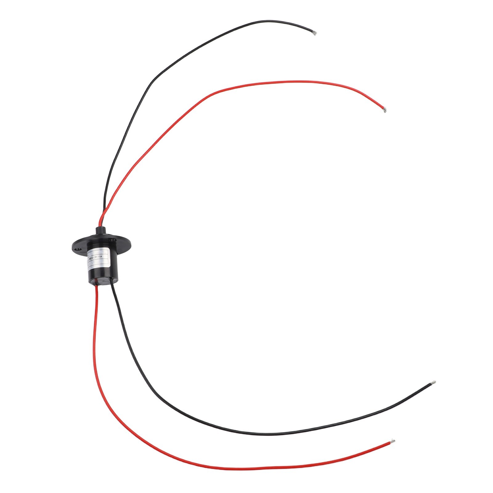1PC 2-Wires Electrical Slip Ring Collector Ring Wind Turbine Generator Slip Ring