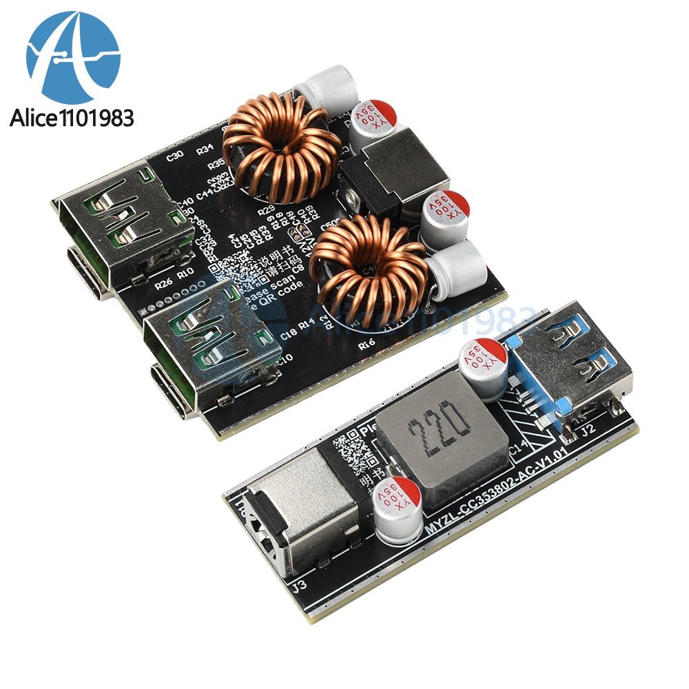 100W 140W Full Protocol Fast Charging Module DIY Circuit Board Charger Module