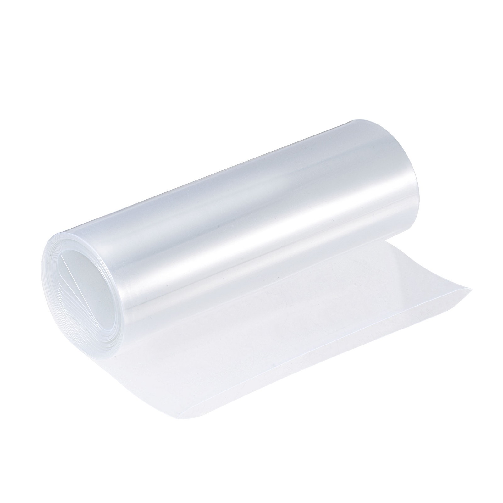 Battery Wrap PVC Heat Shrink Tubing 95mm Dia 150mm Flat 10 Feet Clear Insulation