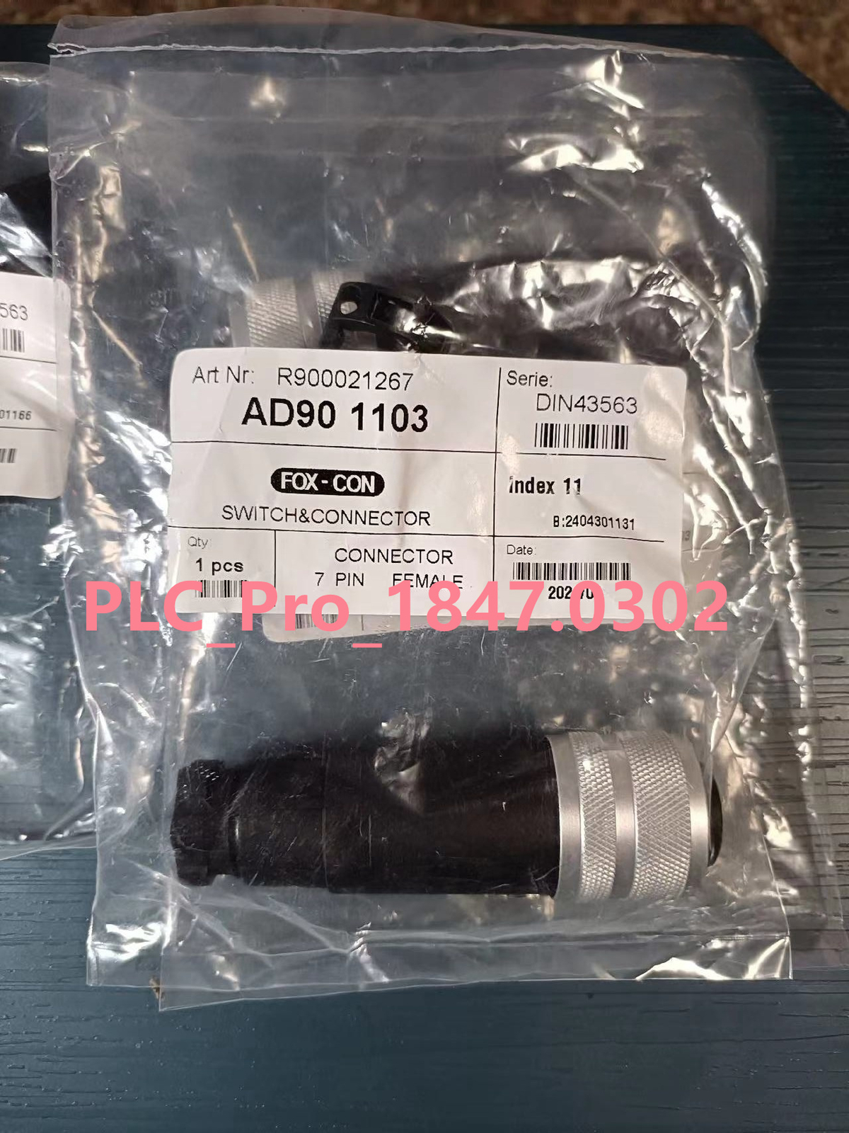 R900021267 1PCS Brand New FOR REXROTH R900021267 Plug-in Connector Fast delivery