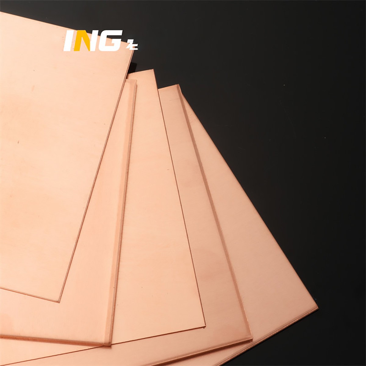 Copper Sheet, Plate Thin Material Solid Various Thickness And Sizes Copper Sheet