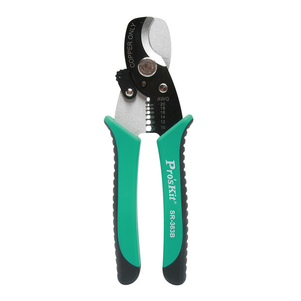 Eclipse Pro’sKit 2 in 1 Cable & Wire Stripper & Bolt Cutter Hand Tool 20-10 AWG